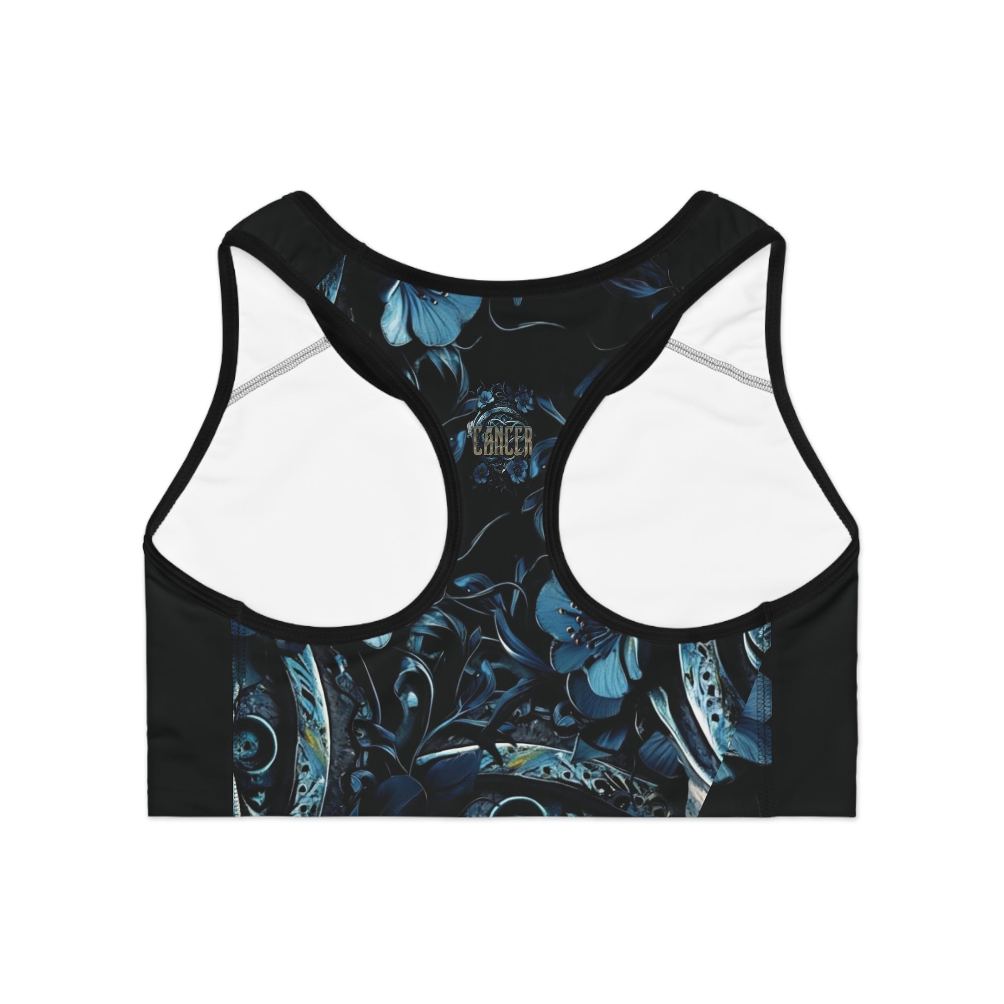 Cancer Black Sports Bra Ver. 1