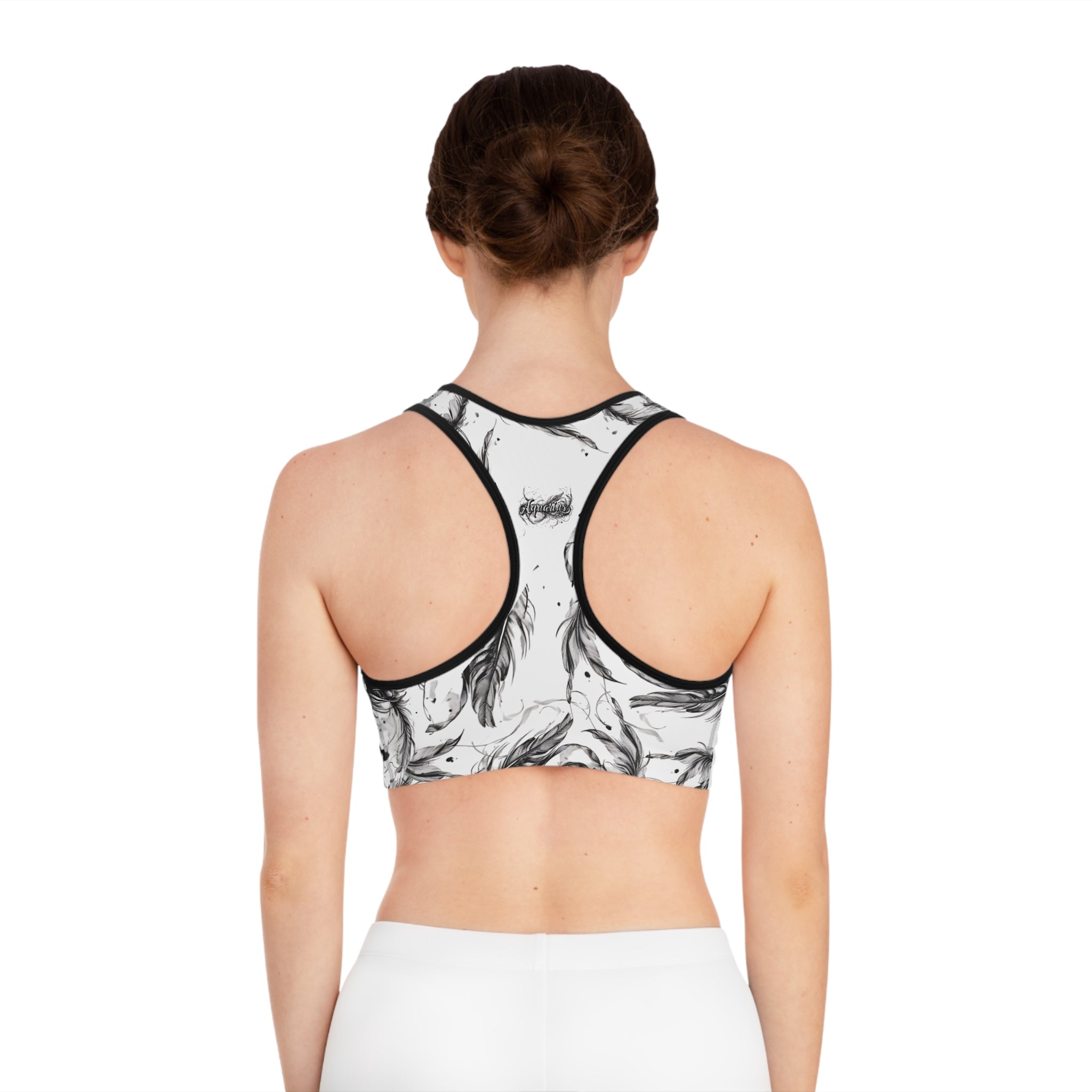Aquarius White Sports Bra Ver. 1