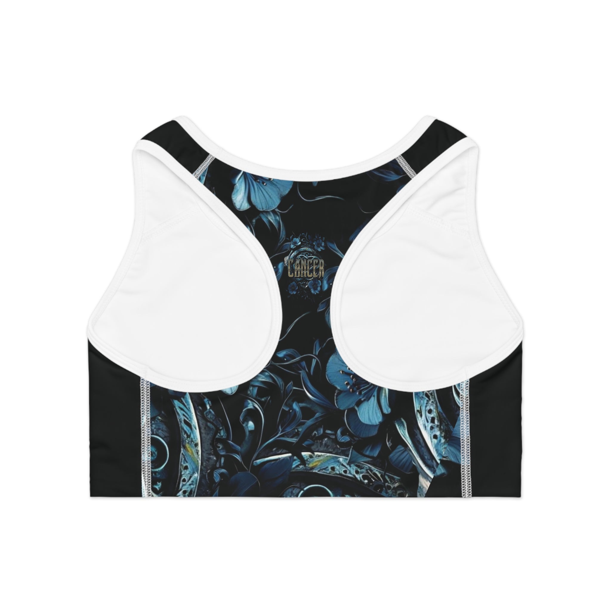 Cancer Black Sports Bra Ver. 1