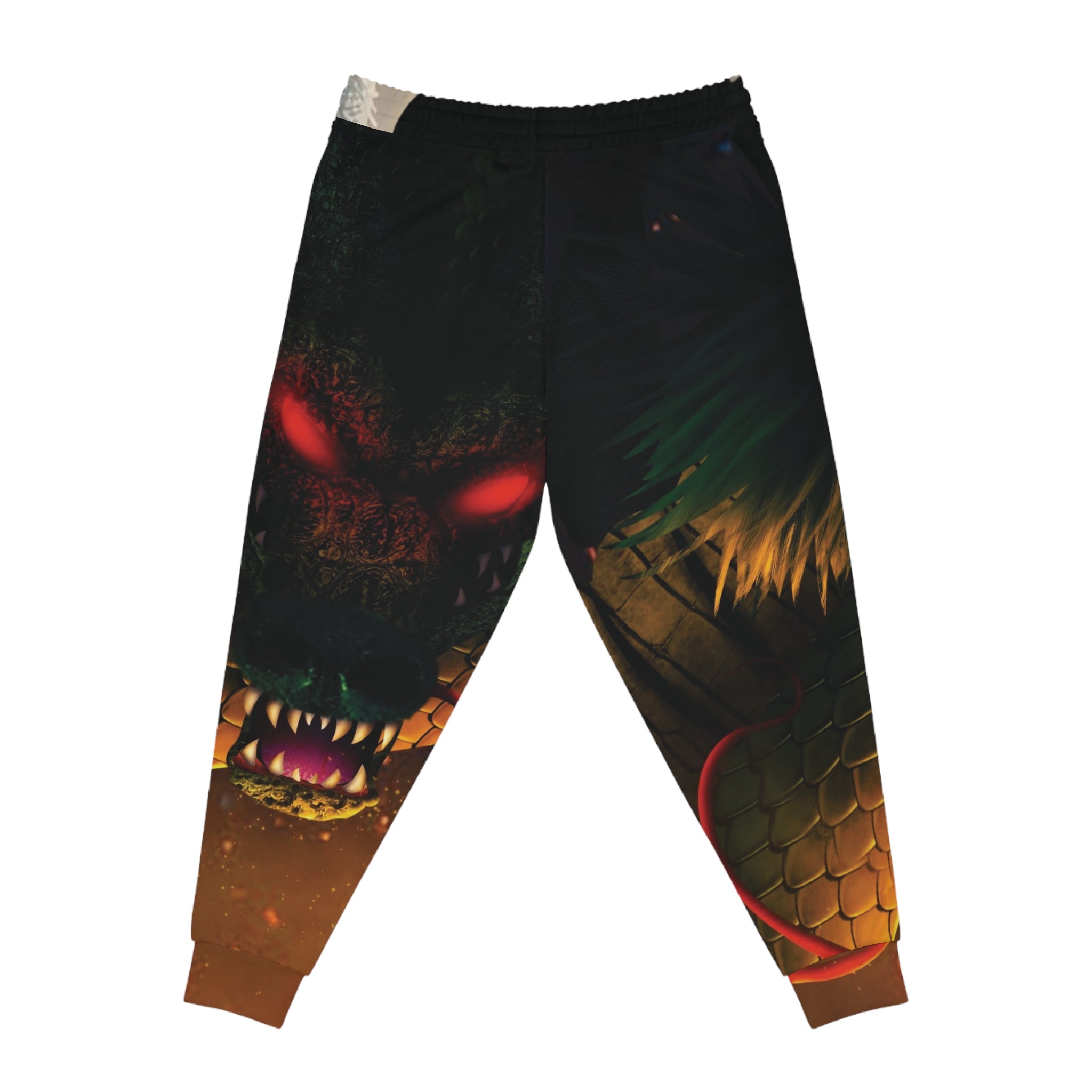 Oriental dragon joggers