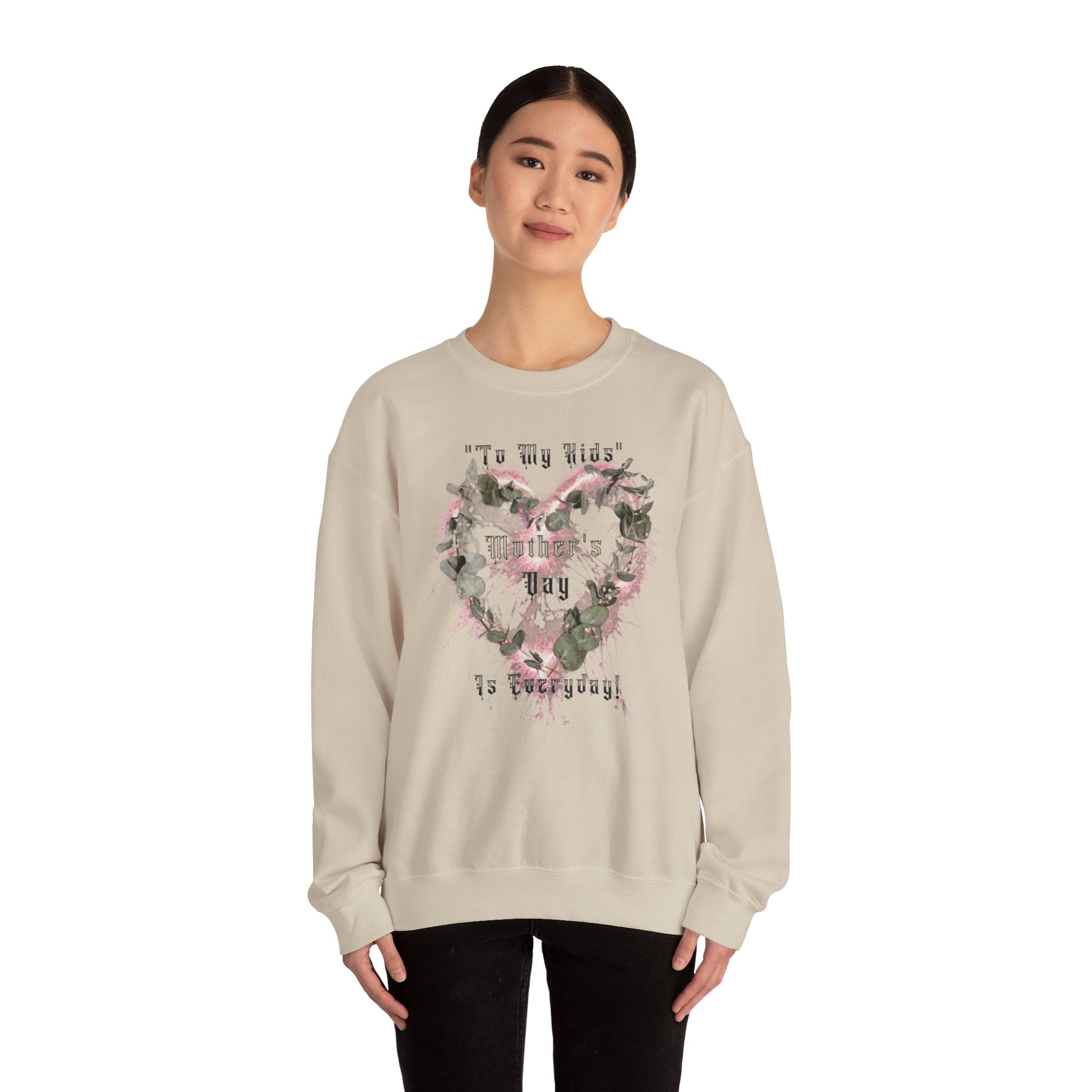 Kids to thier Mother Crewneck Sweatshirt - Ver.1