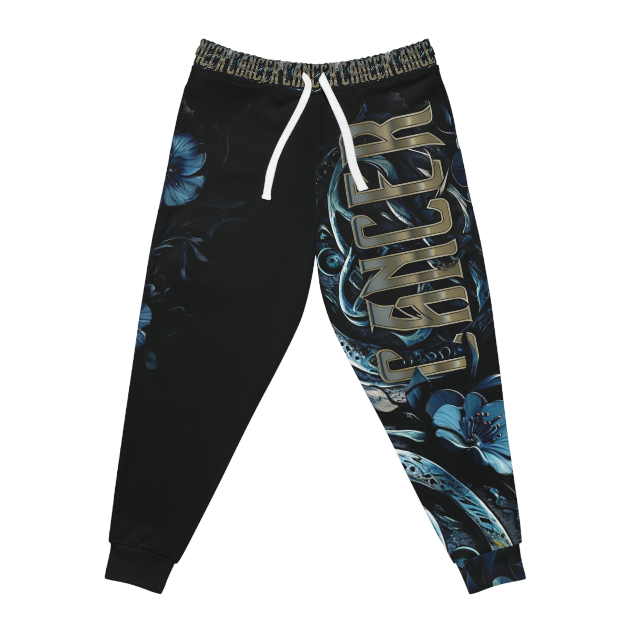 Cancer Black Athletic Joggers - Ver.1