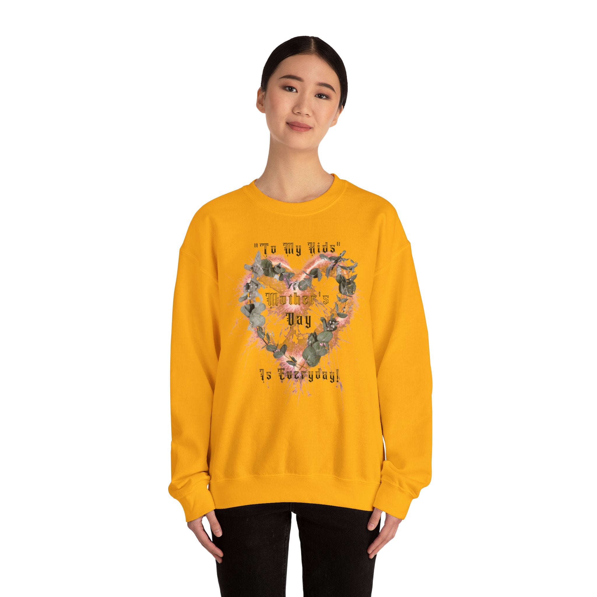 Kids to thier Mother Crewneck Sweatshirt - Ver.1