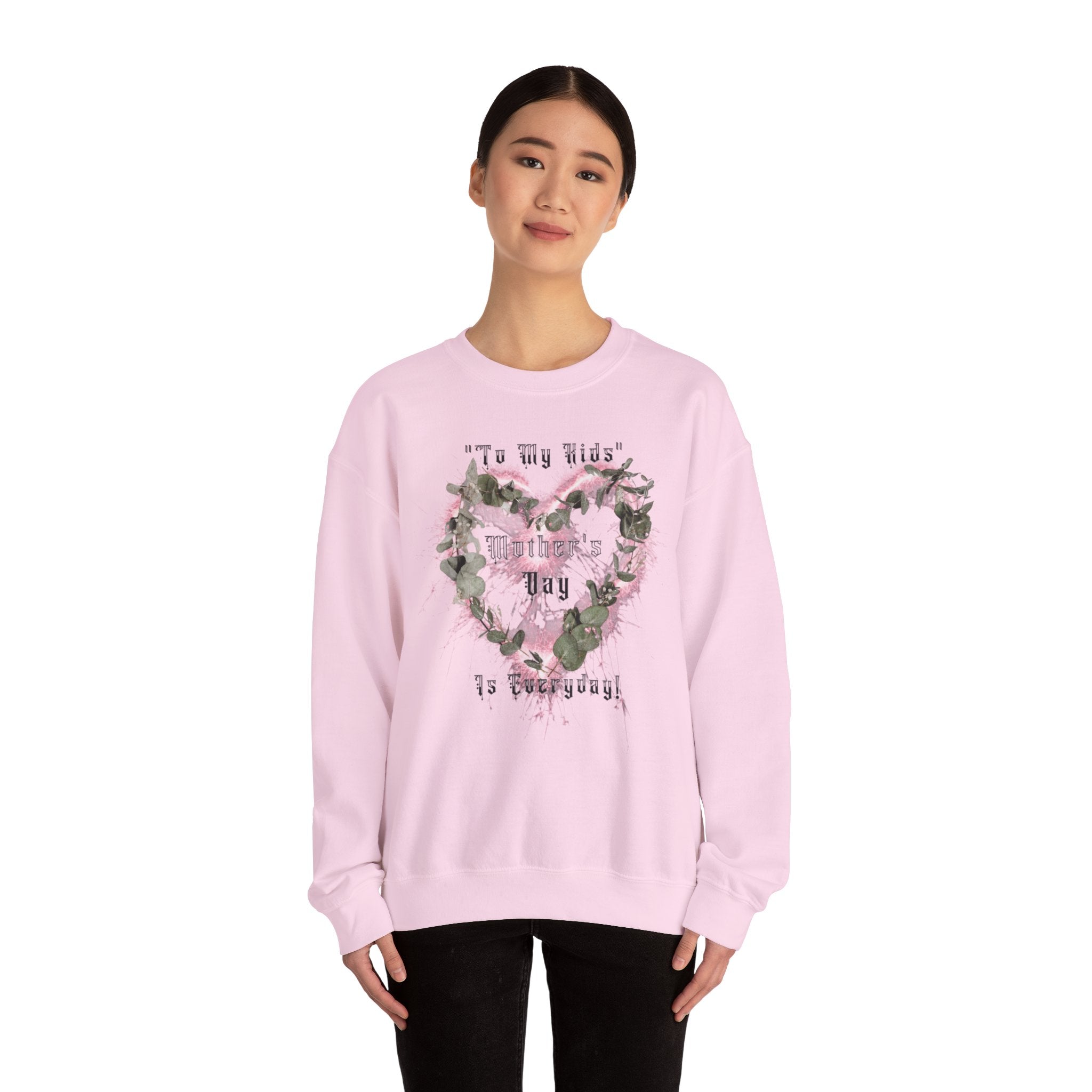 Kids to thier Mother Crewneck Sweatshirt - Ver.1