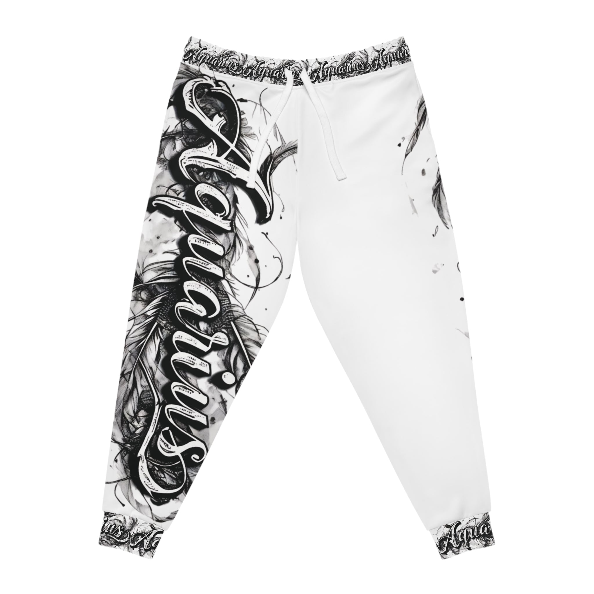 Aquarius White Athletic Joggers - Ver.1