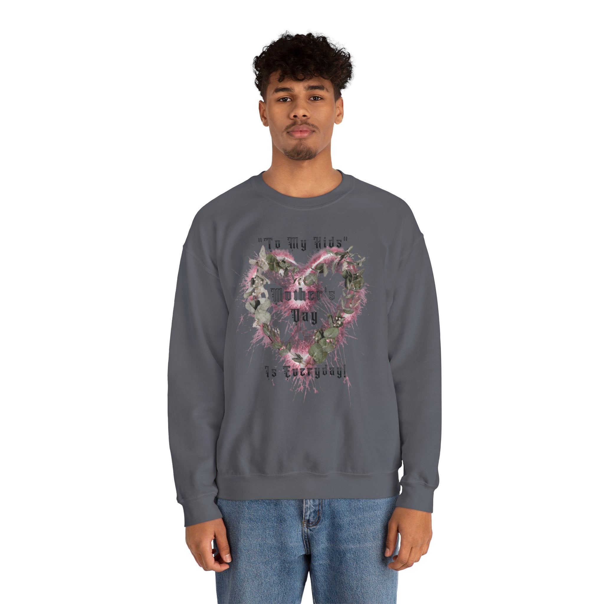Kids to thier Mother Crewneck Sweatshirt - Ver.1