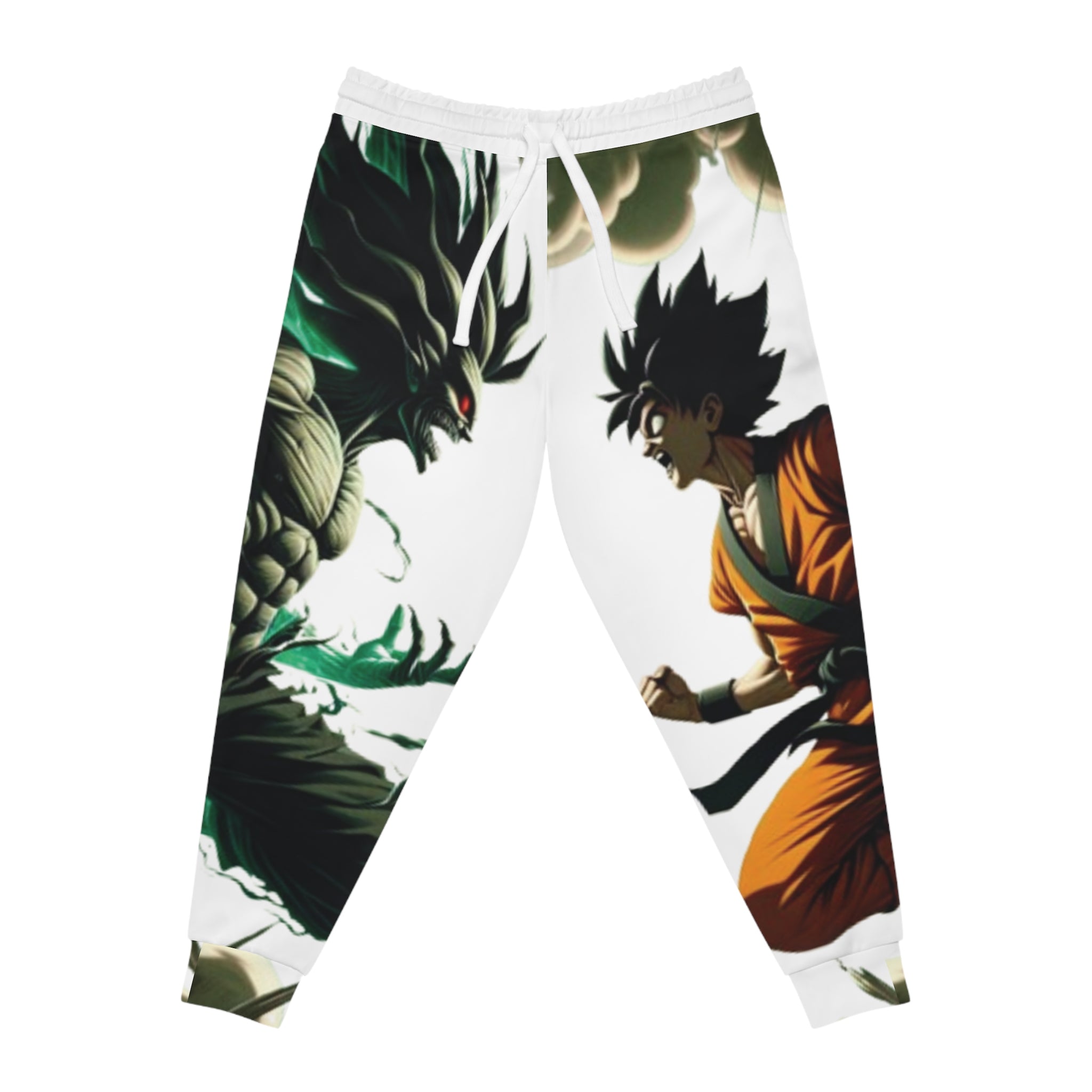 Ultamate Faceoff White Athletic Joggers