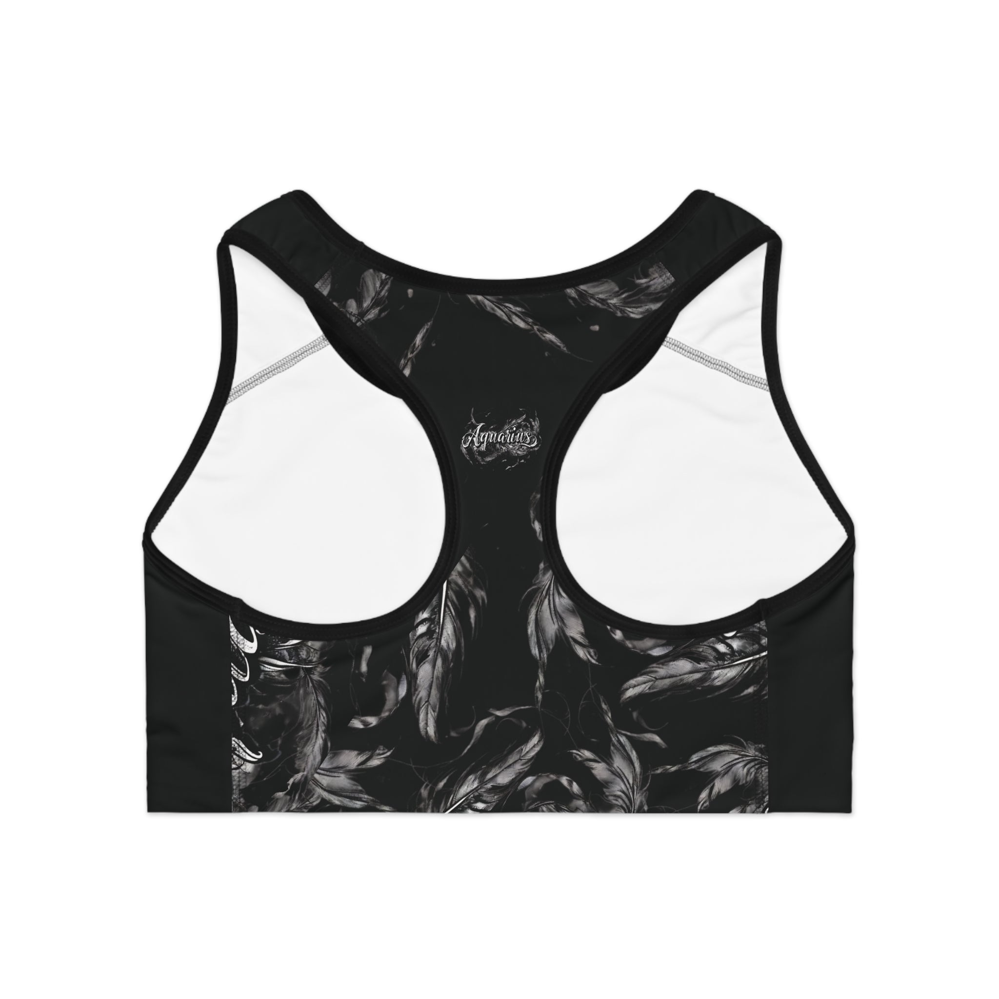Aquarius Black Sports Bra Ver. 1