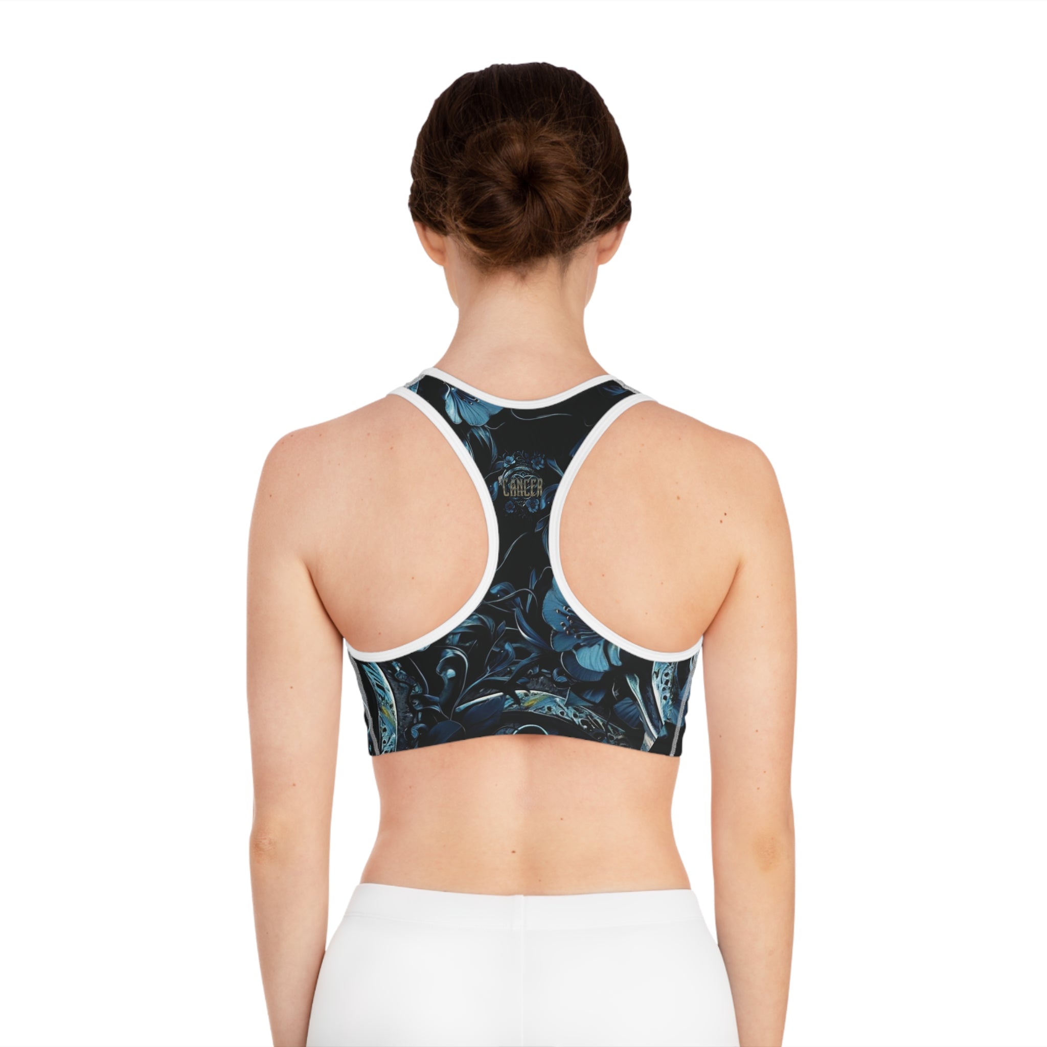 Cancer Black Sports Bra Ver. 1