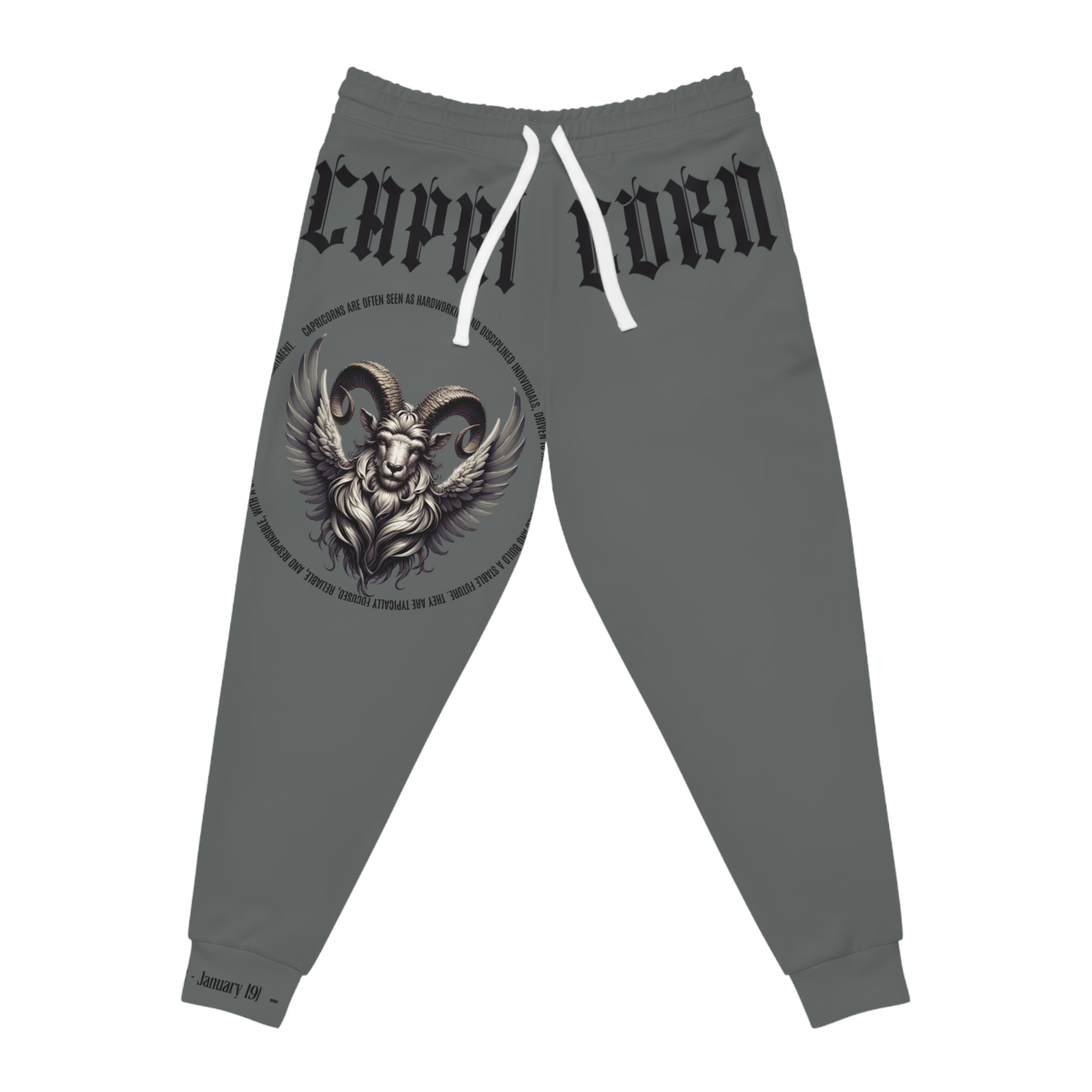 Capricorn Dark Grey Athletic Joggers - Ver. 1