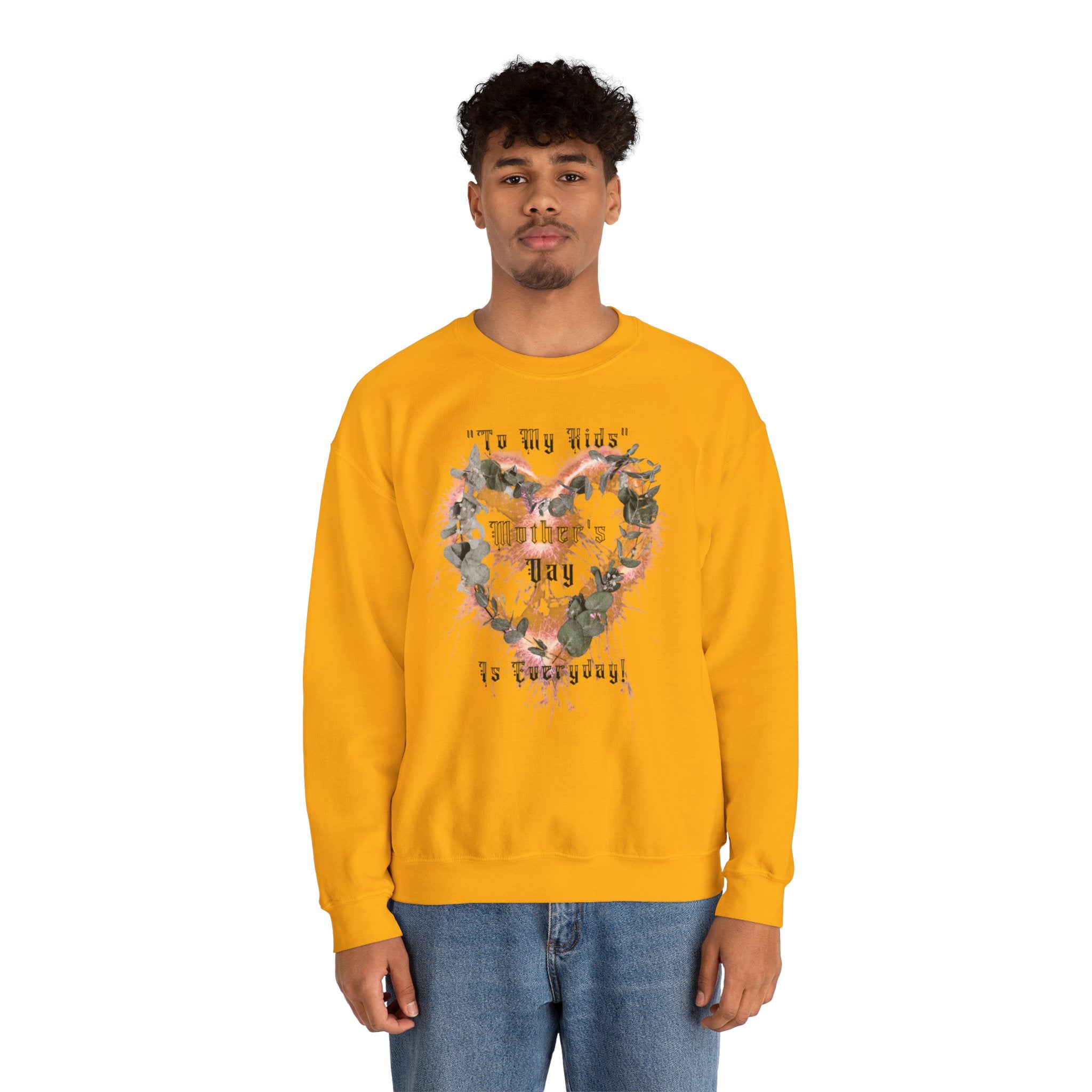 Kids to thier Mother Crewneck Sweatshirt - Ver.1