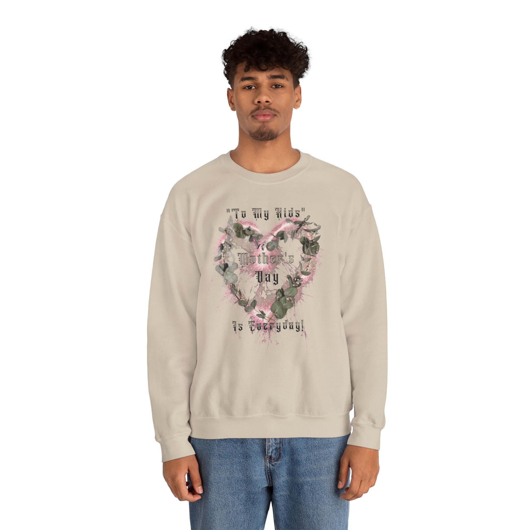 Kids to thier Mother Crewneck Sweatshirt - Ver.1