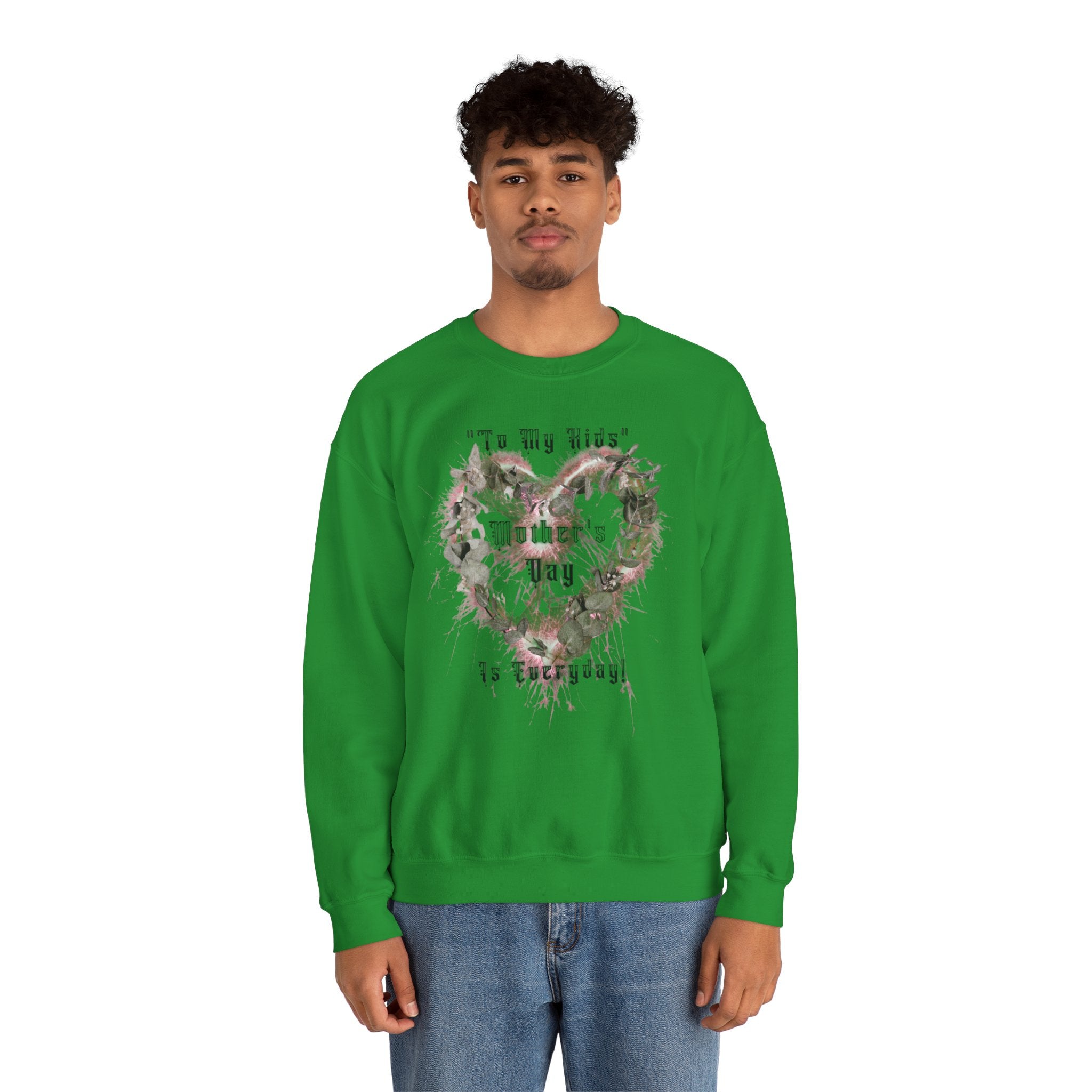 Kids to thier Mother Crewneck Sweatshirt - Ver.1