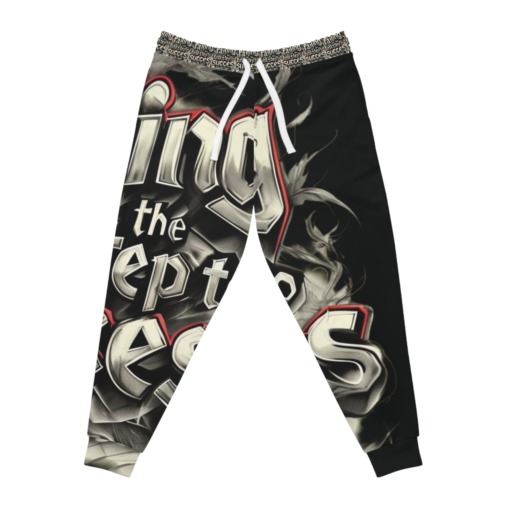 Success and Failure Black Athletic Joggers - Ver.2