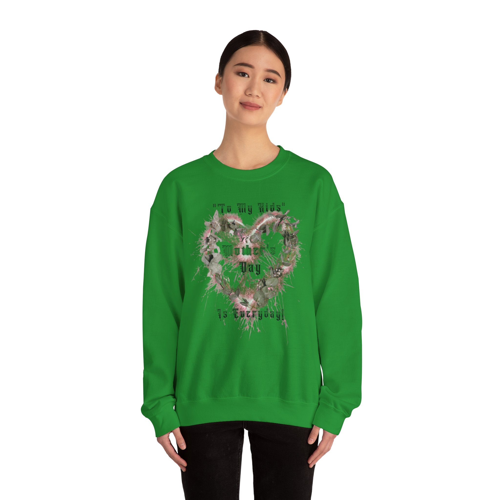 Kids to thier Mother Crewneck Sweatshirt - Ver.1