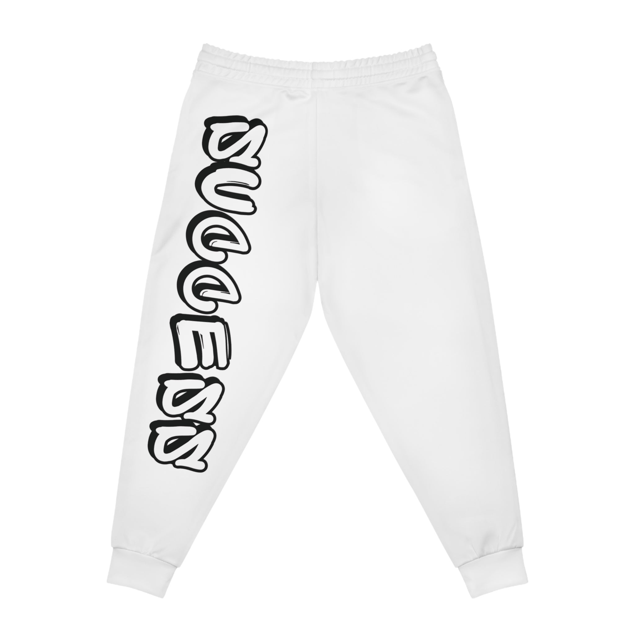 Success and Failure White Athletic Joggers - Ver.1