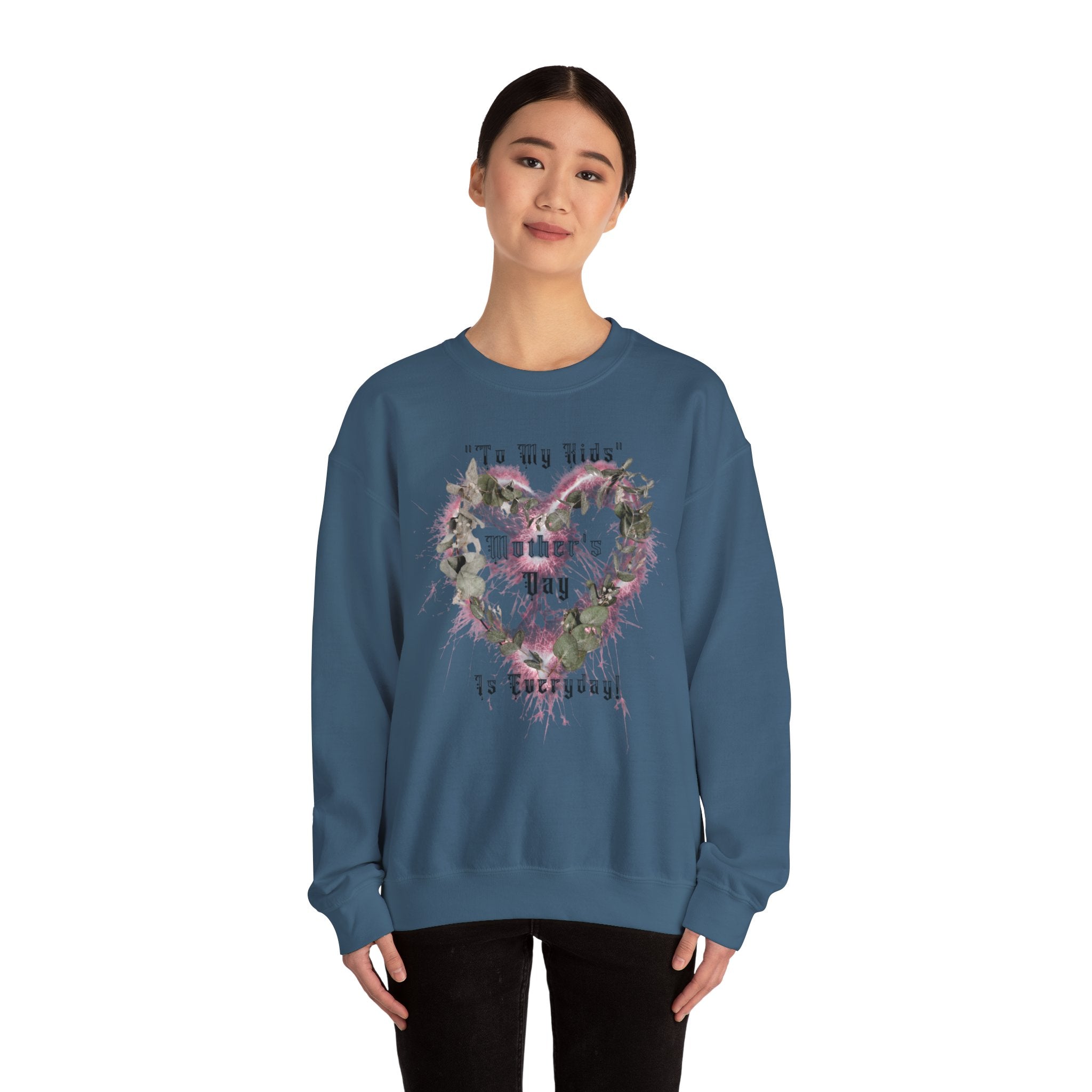 Kids to thier Mother Crewneck Sweatshirt - Ver.1