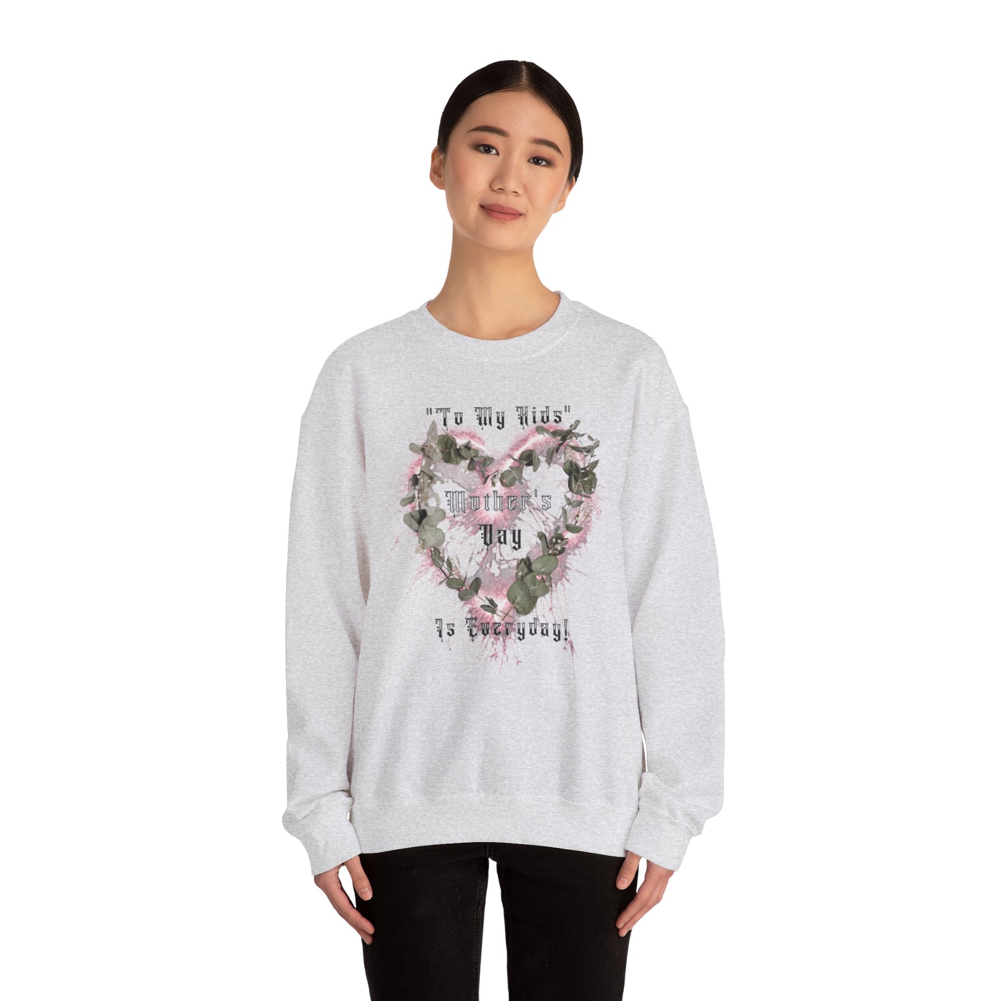 Kids to thier Mother Crewneck Sweatshirt - Ver.1