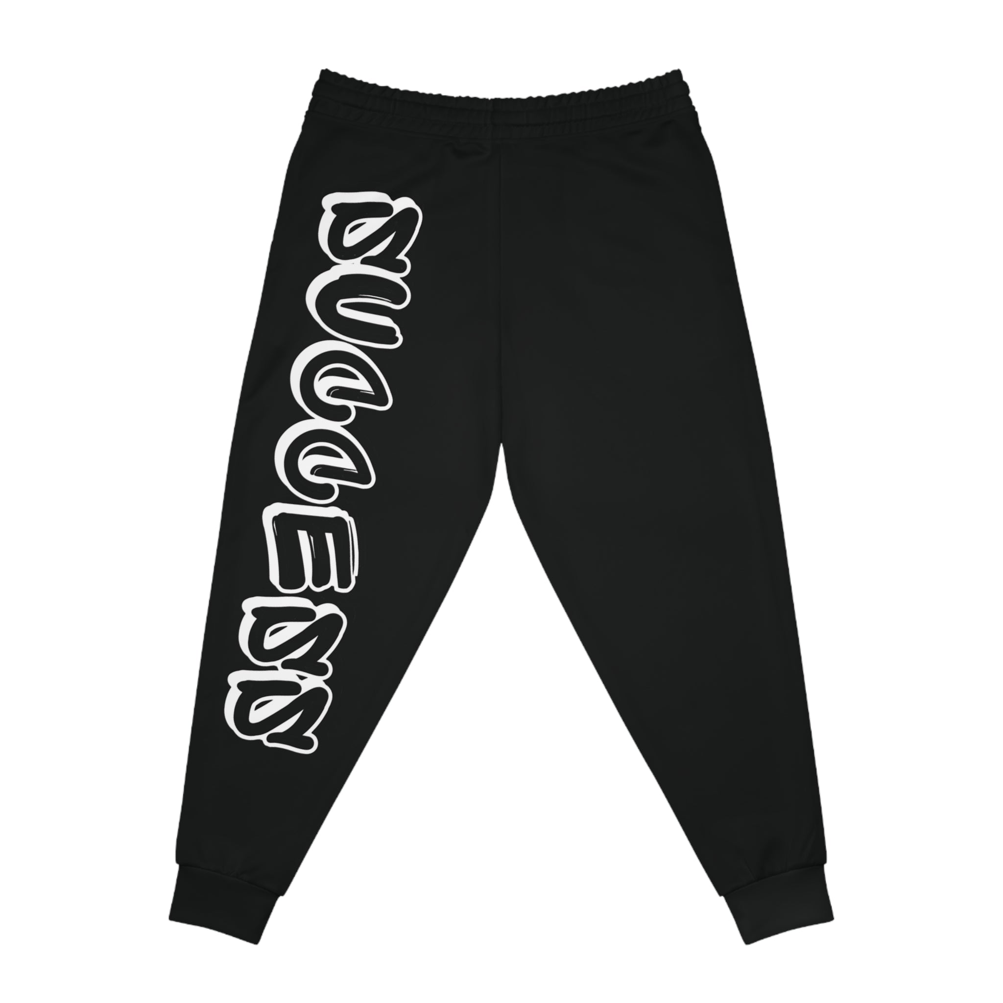 Success and Failure Black Athletic Joggers - Ver.1