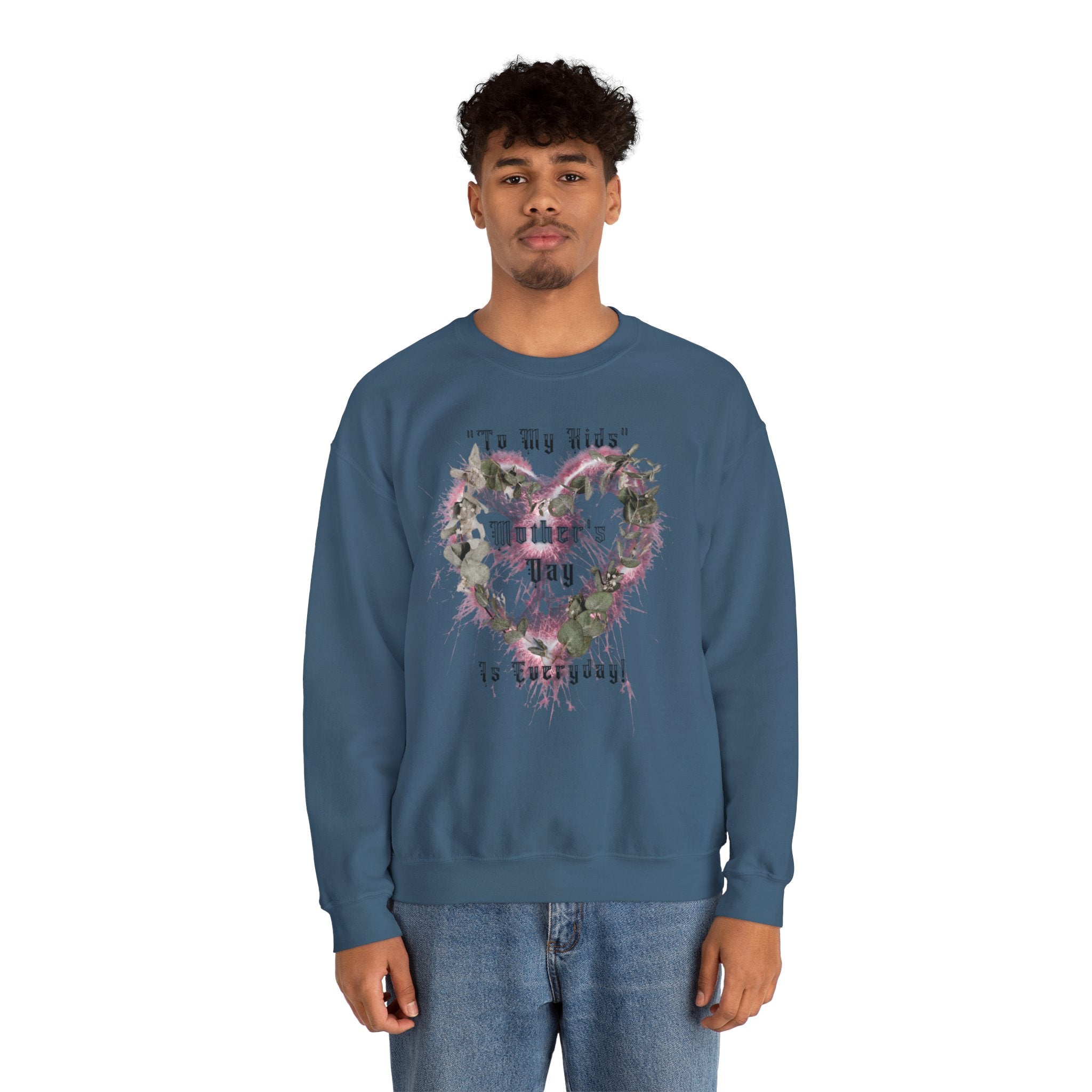 Kids to thier Mother Crewneck Sweatshirt - Ver.1