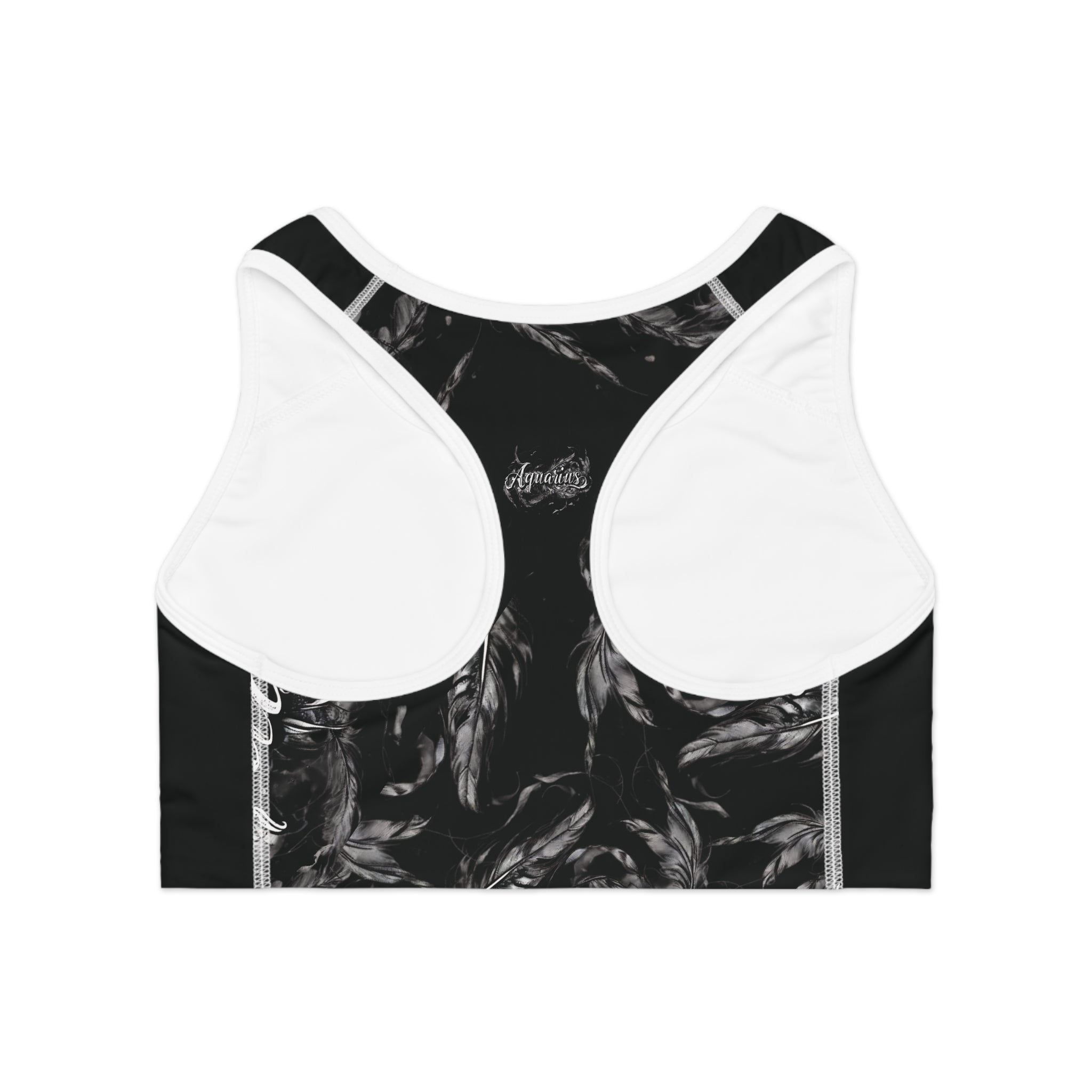 Aquarius Black Sports Bra Ver. 1
