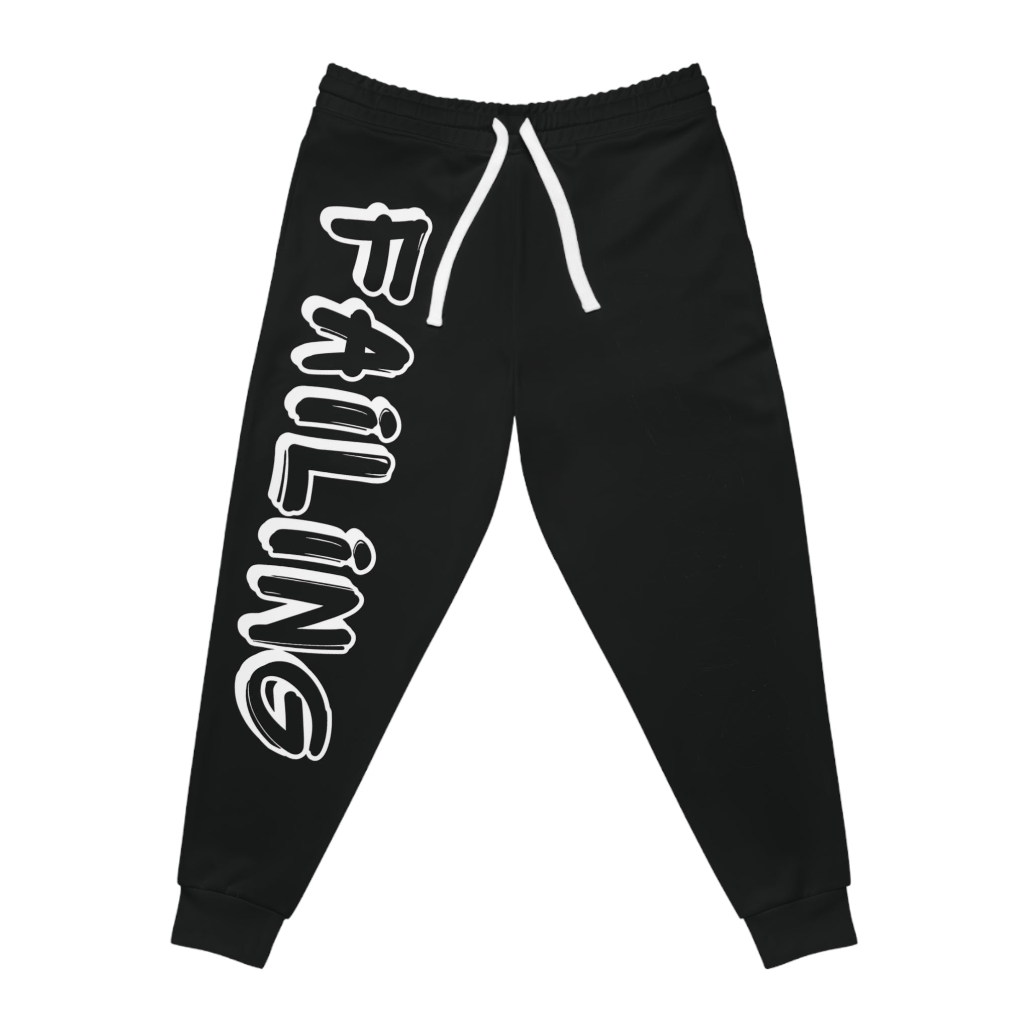 Success and Failure Black Athletic Joggers - Ver.1