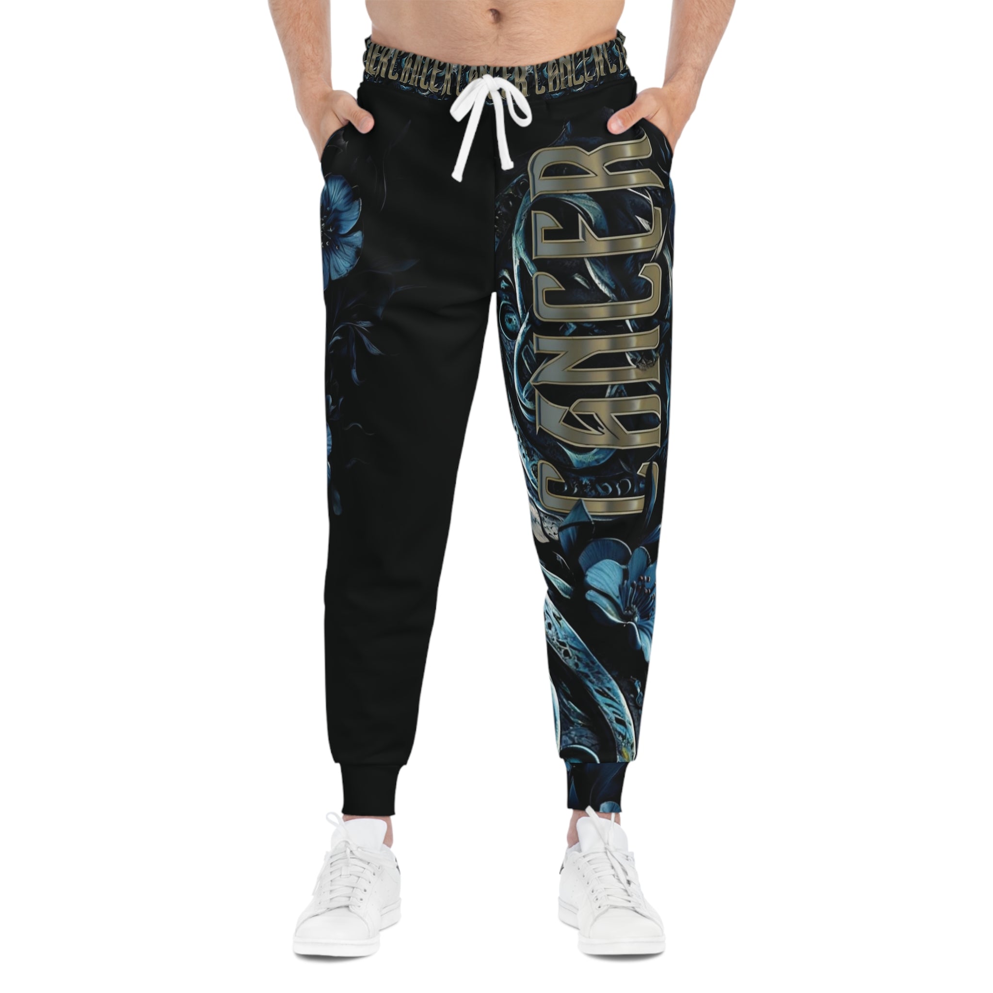 Cancer Black Athletic Joggers - Ver.1
