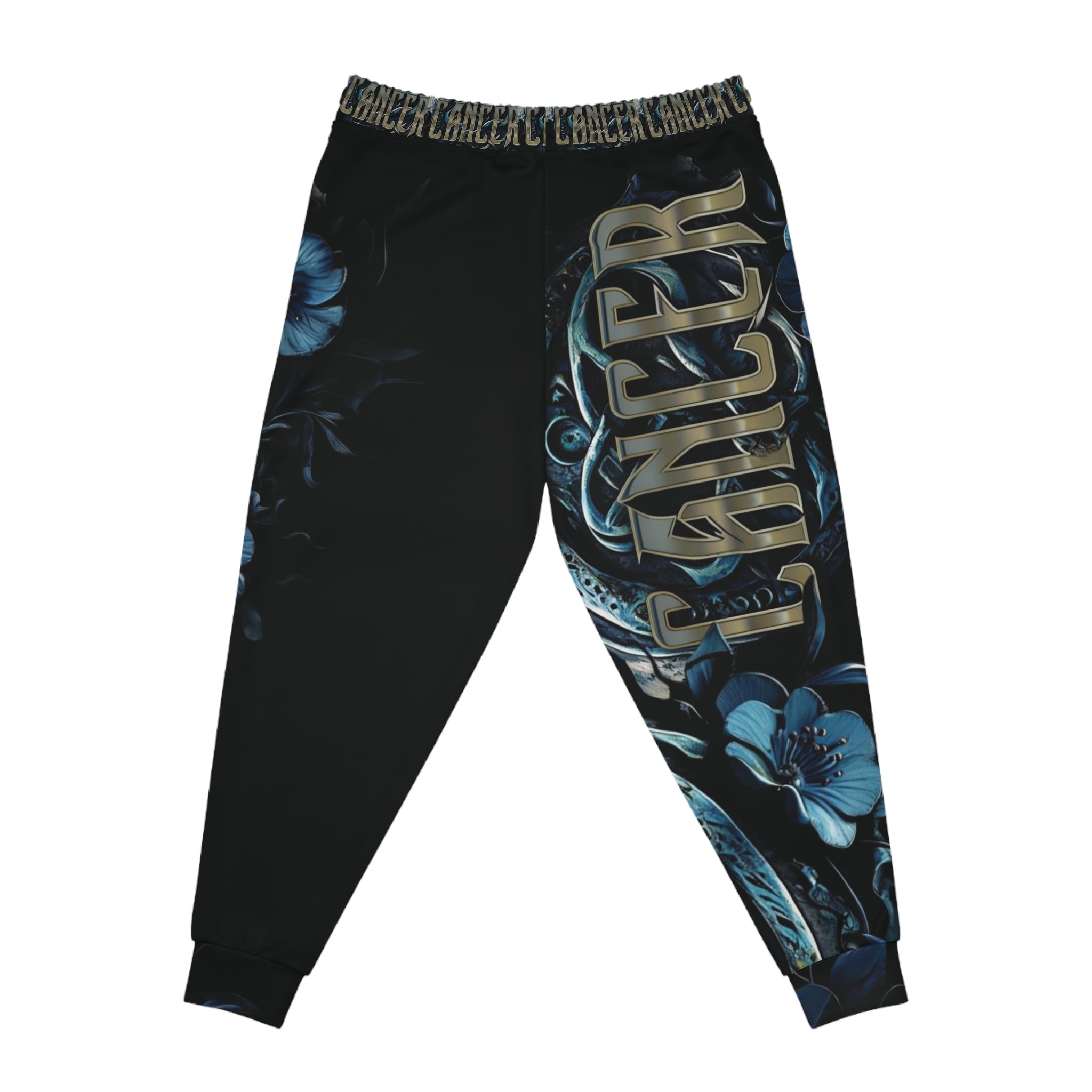Cancer Black Athletic Joggers - Ver.1