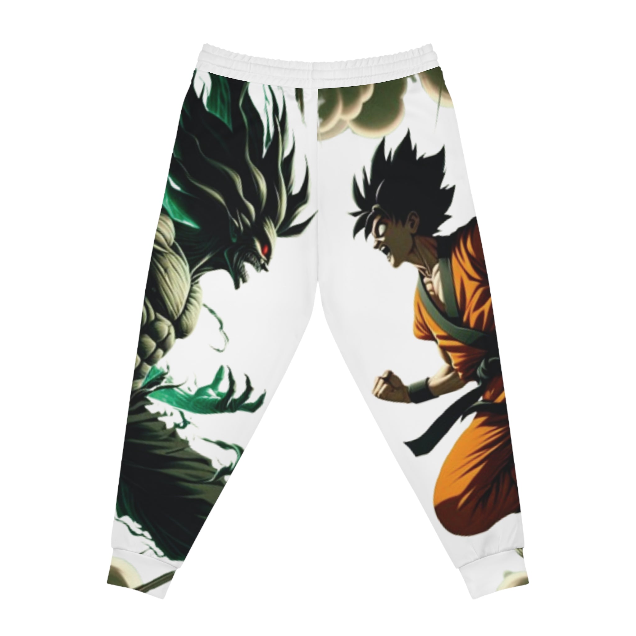 Ultamate Faceoff White Athletic Joggers