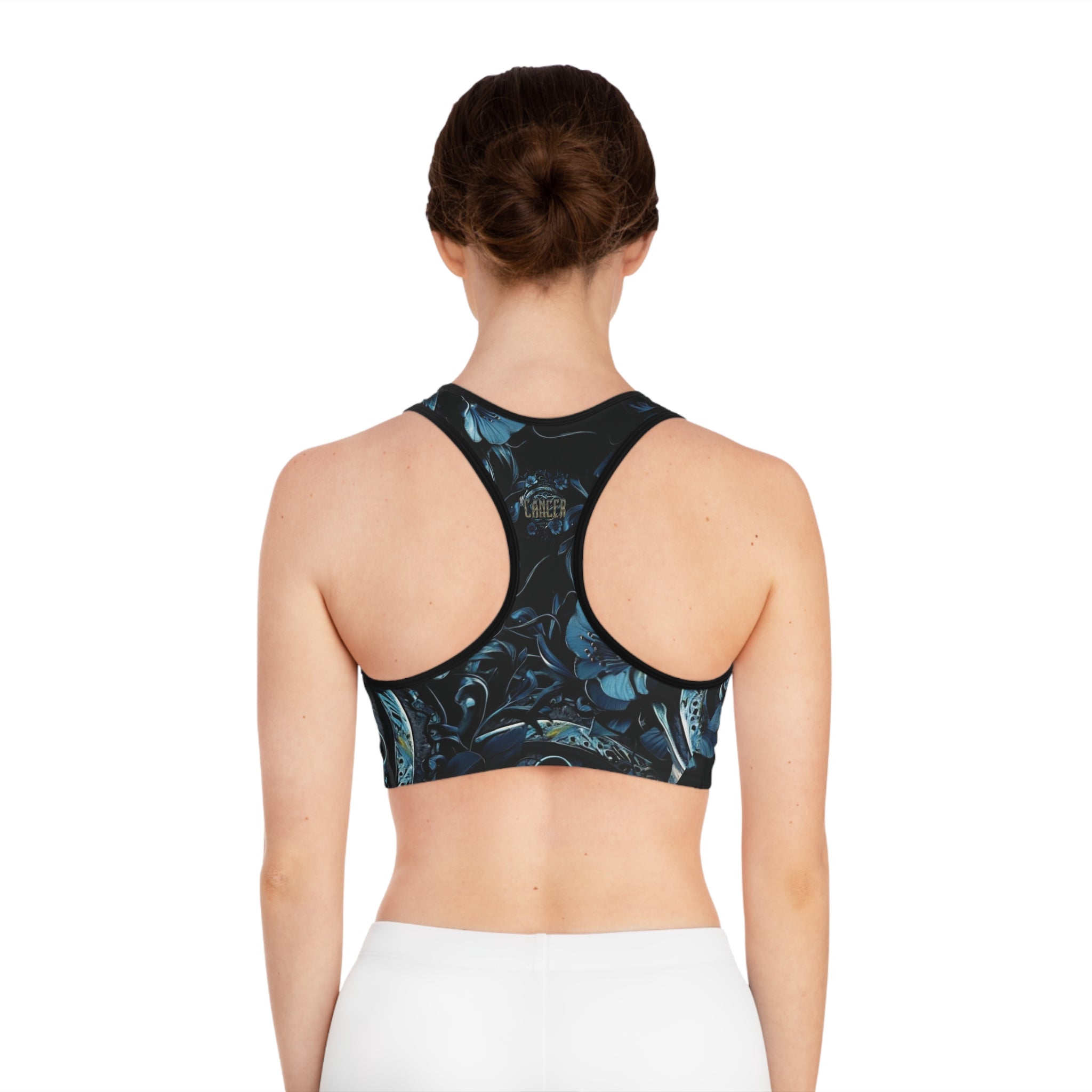 Cancer Black Sports Bra Ver. 1